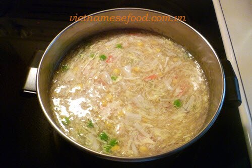 Shrimp and Crab Meat Soup Recipe (Súp Cua Tôm)